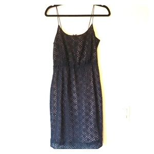JCrew Eyelet LBD
